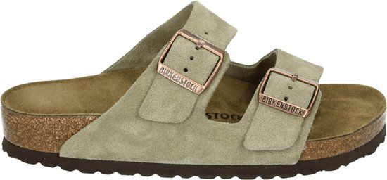 Birkenstock ARIZONA SUEDE LEATHER - Taupe - Maat 43 - Unisex