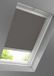Timlux - Standaard Verduisterend Rolgordijn voor VELUX Dakramen, S06, 606, 4, Grijs