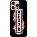 Maniacase Hoesje voor Oppo A74 5G Netflix Logo rood zwarte achtergrond