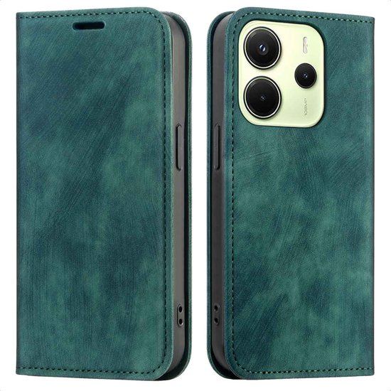 imoshion Slim Bookcase - Geschikt voor Xiaomi Redmi Note 14 5G - Groen