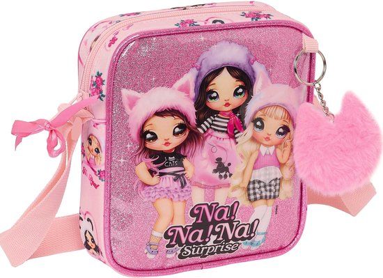Na! Na! Na! Surprise Mini Schoudertas Fabulous - Roze - Polyester - Kinderen