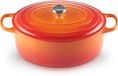 Le Creuset Signature Braadpan Ovaal 35 cm - Oranjerood