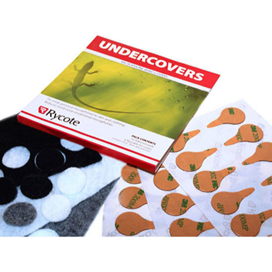 Rycote Black Undercovers - 30 uses