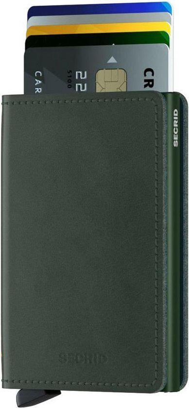 Secrid Slim Wallet Portemonnee original green