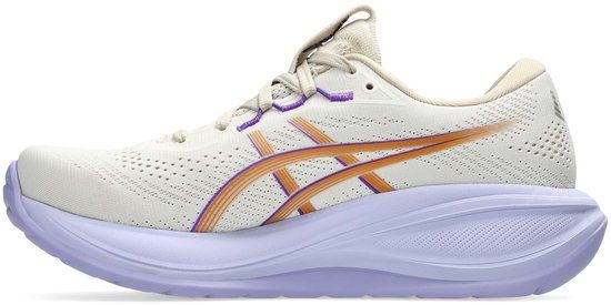 Asics Gel-Cumulus 28 Hardloopschoenen - Vrouwen - Beige - Maat 39