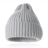 LGT JWLS Grof gebreide Beanie Muts Grijs