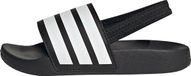 adidas Sportswear adilette Estrap Sandales Enfants - Noir