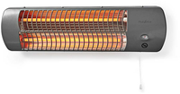 Nedis HTBA10GY - Wandgemonteerde terrasverwarmer - 1200W - Grijs