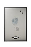 Bi-Office Discover Ink Ballon Magnetisch Memobord, Zilverkleurig Bordoppervlak, Zwarte Omlijsting 16mm, Afmeting 400x600 mm