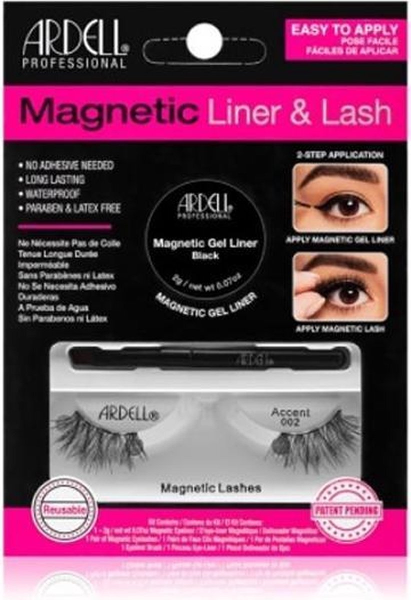 Ardell Magnetic Liner & Lash False Eyelashes Accent 002