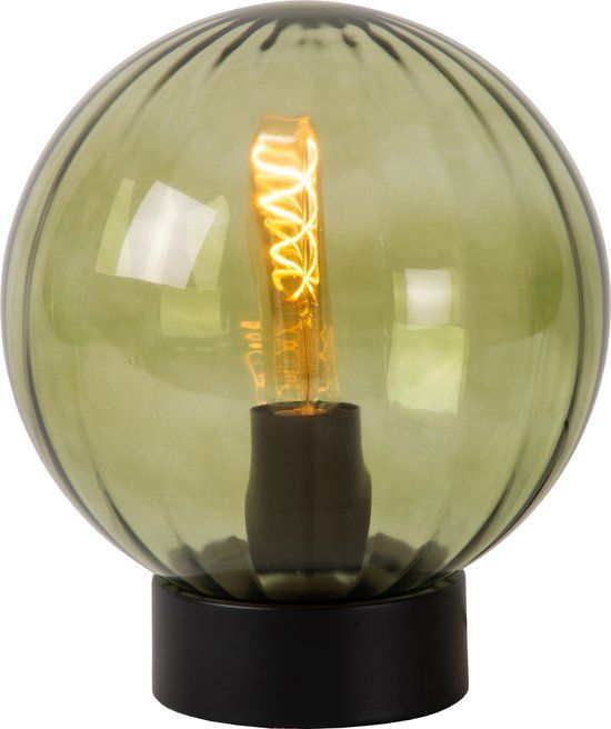 Lucide MONSARAZ Tafellamp - Ø 25 cm - Groen - E27