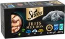 Sheba Kattenvoer Nat Filets Witte Vis in Saus Multipack - 6x60 gr