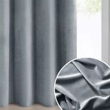 Eurofirany 418655 Gordijn & Overgordijn Grijs Polyester Sheer 1400 x 2500 mm