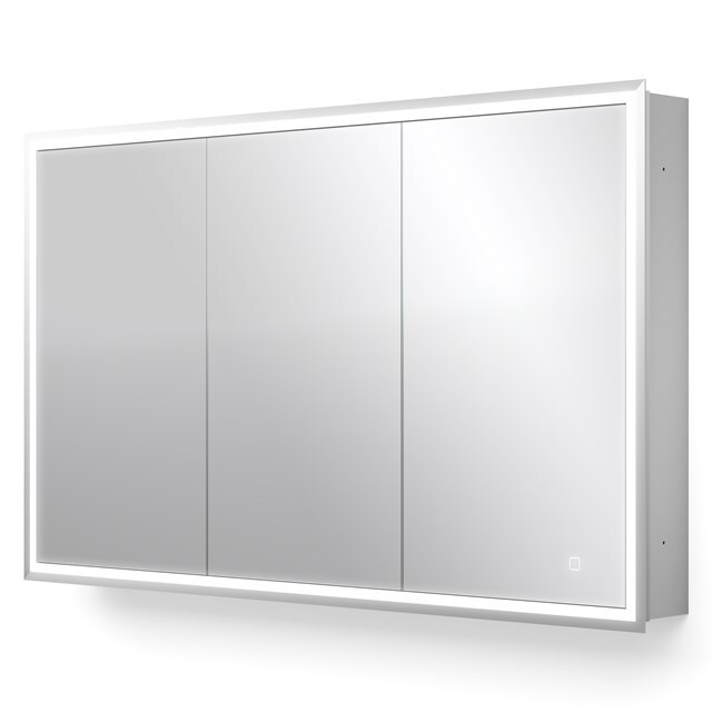 Maxaro Inbouw Spiegelkast met Verlichting Trento 120x70cm Spiegelverwarming en Stopcontact