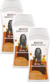 Versele-Laga Oropharma 2-In-1 Shampoo En Conditioner - Hondenvachtverzorging - 3 x 250 ml