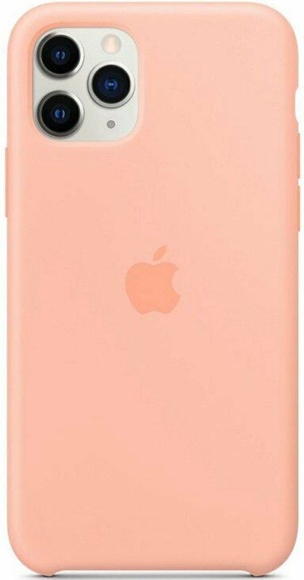 Apple Siliconen Hoesje iPhone 11 Pro - Grapefruit Oranje