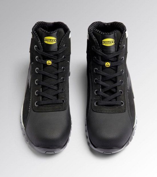 Diadora Werkschoenen S3S ESD HRO 181123 Zwart Leer Mannen