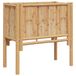 vidaXL Verhoogd bed bruin 70 x 35 x 70 cm bamboe