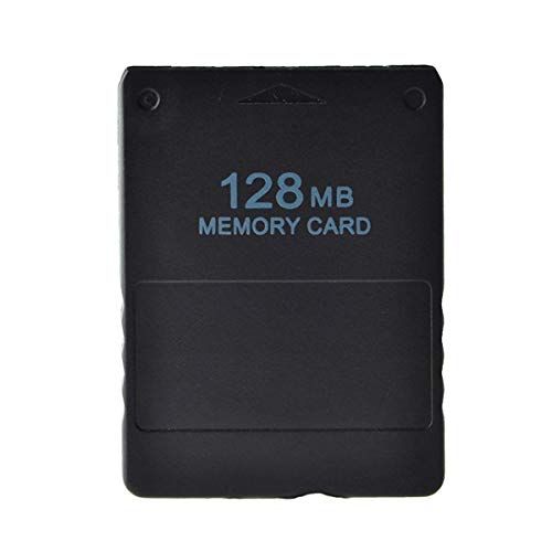 Oulian 128 MB Memory Card geheugenkaart opslag voor Sony Playstation 2 PS2, zwart