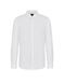Armani Exchange Heren Stretch Poplin Button Down Shirt, Wit, XS