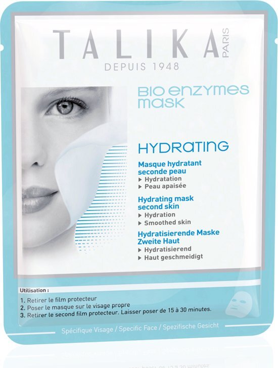 Talika Bio Enzymes Hydrating Mask - 1 sheet - Reinigend masker