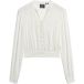 Superdry - Blouse met lange mouwen, smokwerk en kanten randen - Dames - Tops