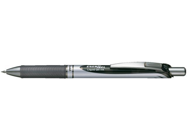 Pentel Gelschrijver energel BL77 zwart 0.4mm