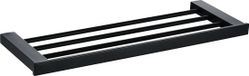 VDN Inox Porte-serviettes - Porte-serviettes - Inox - Noir - 60 cm - Noir