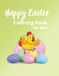 Happy Easter Coloring Book for Kids: Cute Bunnies, Chicks, Eggs and Spring Designs for Easter Fun