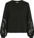 VILA VISANDY L/S DETAIL SWEAT TOP NOOS Dames Truien