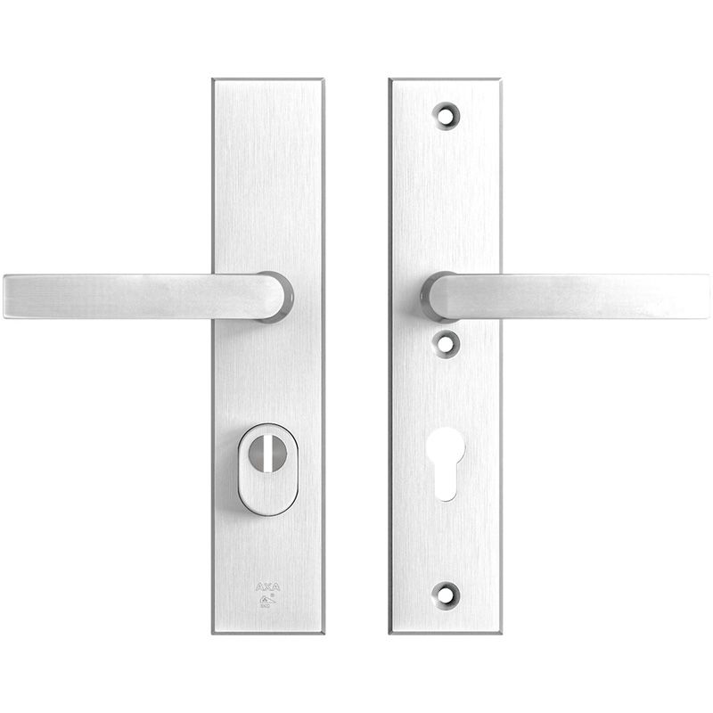 AXA kerntrekbeveiliging veiligheidsbeslag PC 72mm Aluminium SKG*** (Set)