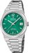 Festina F20029/5 Dames Polshorloge Saffierglas Groen Staal 35mm