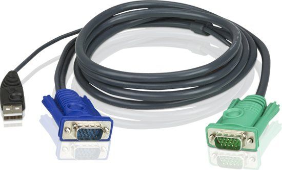 ATEN 2L-5203U Cable For KVM USB CS1708CS1716 3m