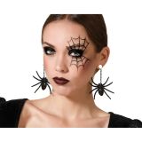 Atosa Boucles d'oreilles Araignée Halloween
