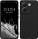 kwmobile telefoonhoesje geschikt voor Xiaomi Poco M7 pro 5G - Hoesje voor smartphone - Precisie camera uitsnede - In mat zwart