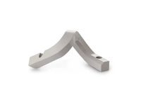 Normann Copenhagen Bougeoir Crooked 2 gris chaud