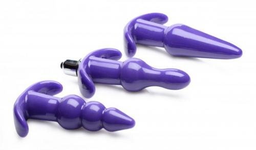 Frisky Thrill Trio Anaal Plug - Set Van 3 - Paars