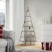 vidaXL Décoration de Noël sap de Noël 150 cm métal noir