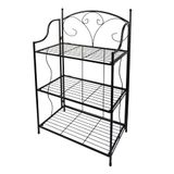 Windhager Metalen bloemenrek voor buiten, opvouwbaar, voor binnen en buiten, 100 x 58 x 31 cm (h x b x d)