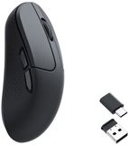 Keychron M3 Mini muis Gamen Rechtshandig RF Wireless + Bluetooth + USB Type-C Optisch 30000 DPI Zwart