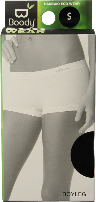 Boody Boyleg damesslip zwart S