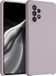 kwmobile telefoonhoesje geschikt voor Samsung Galaxy A52 / A52 5G / A52s 5G - Hoesje met siliconen coating - Smartphone case in lila wolk