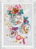 Chudo Igla (Magic Needle) Magic Needle Borduurpakket kerstballen - 100-247