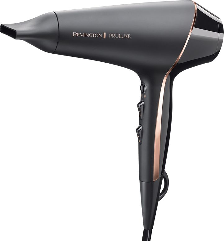 Remington PROLuxe Midnight Edition Haardroger - 2400W - Zwart/Goud