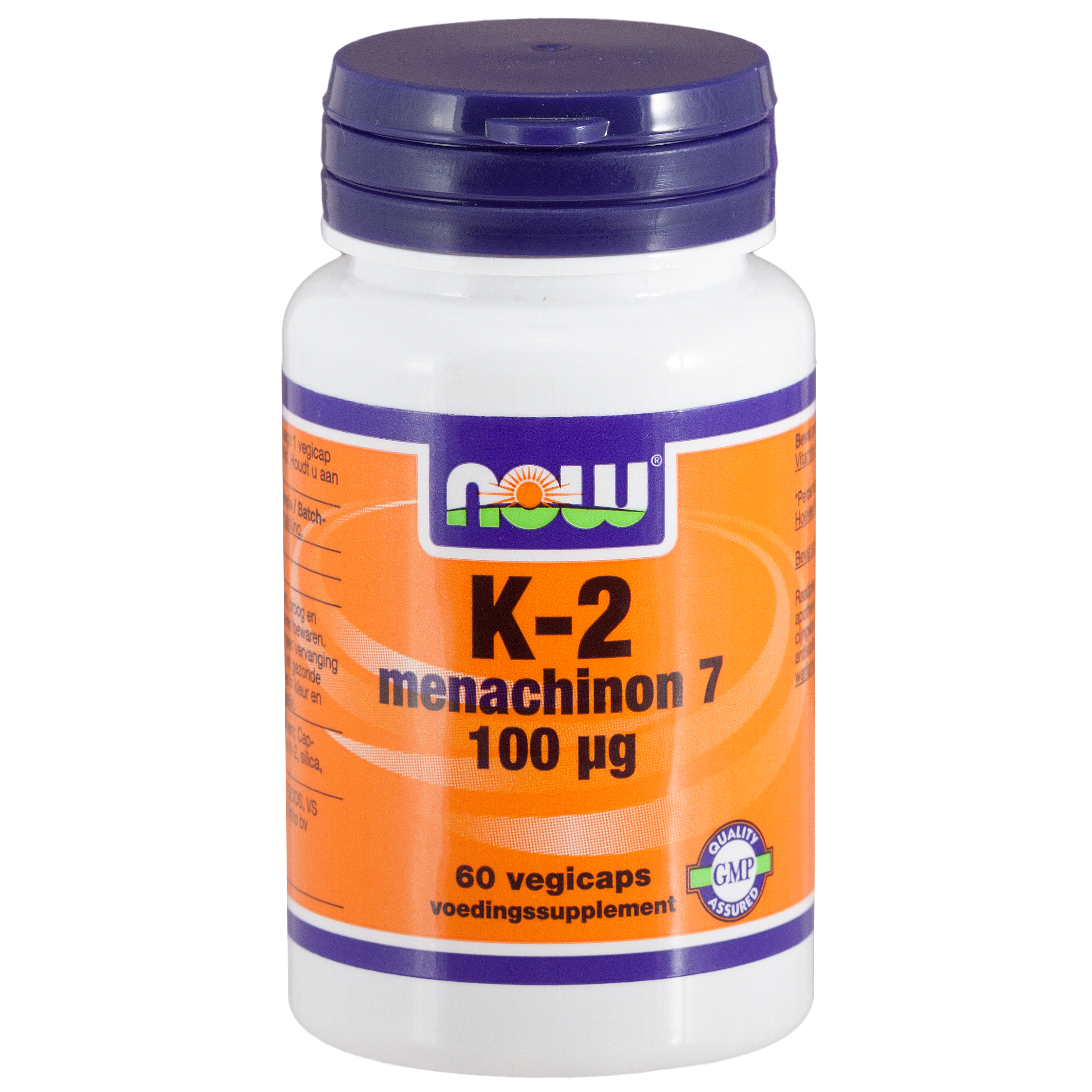 NOW Vitamine K2 Menachinon 7 100mcg Capsules