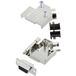 TRU COMPONENTS TCD45ZK09DBSK 7709100 Connecteur femelle D-sub 45 ° Nombre de pôles : 9 Embase à souder 1 pièce(s)