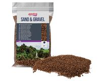 Amtra Bruine keramische kwarts, natuurlijke bodem voor zoetwater of zeeaquaria, niet giftig, 1,6-2 mm, 5 kg