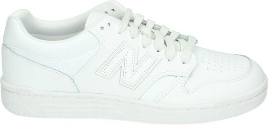 New Balance 480 Leather Sneakers - White