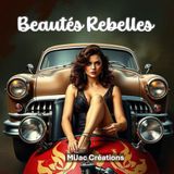 Beautés Rebelles: Livre de coloriage en nuances de gris
