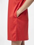 Pieces Sweat Dress - Loungewear Dress - Slaapshirt - Katoenen nachthemd - Rood / XL